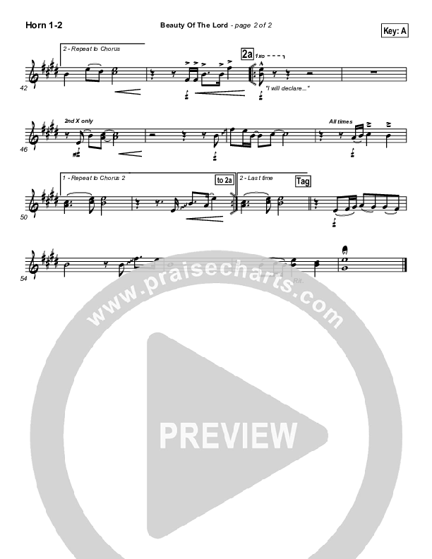 Beauty Of The Lord Brass Pack (Desperation Band)