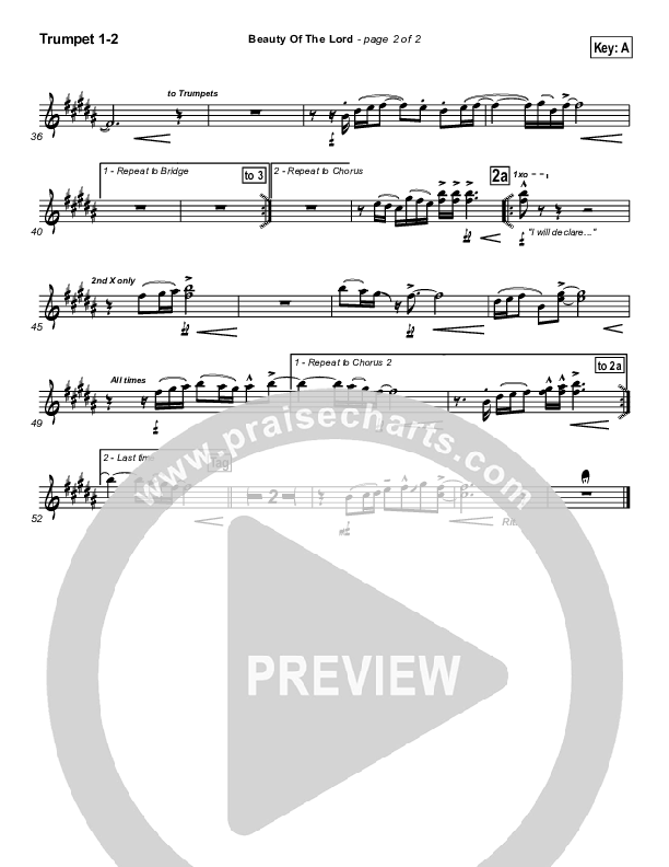 Beauty Of The Lord Trumpet 1,2 (Desperation Band)