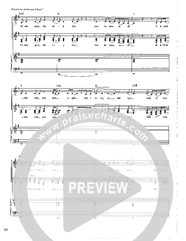 If God Is For Us Lead & Piano ()