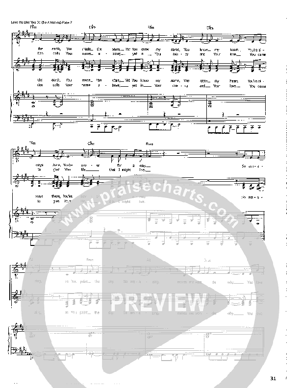 Love Me Like You Do Piano/Vocal & Lead (Scott Keller)