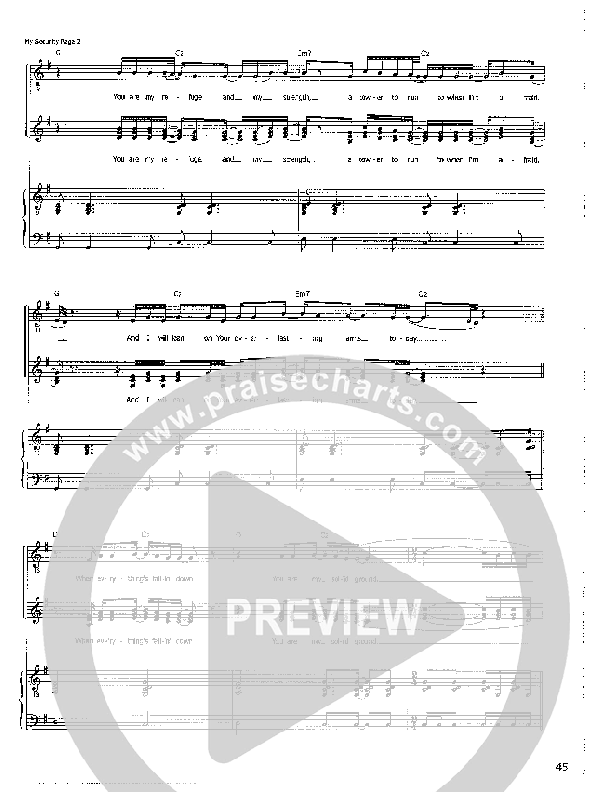 My Security Lead & Piano (Casey Corum)