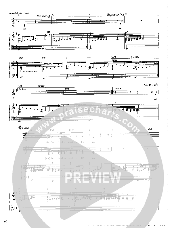 Unspeakable Joy Lead & Piano ()