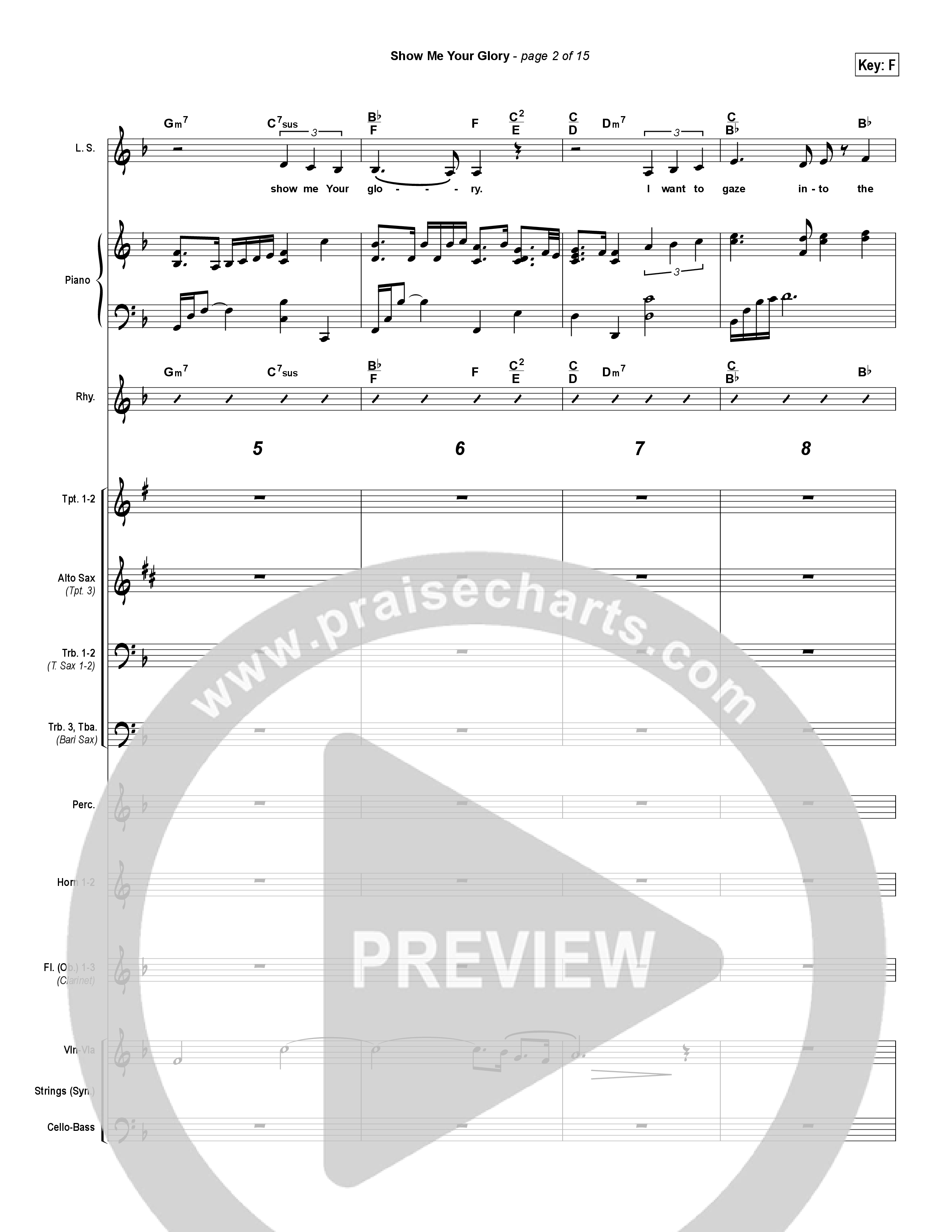 Show Me Your Glory Orchestration (Lakewood Church)