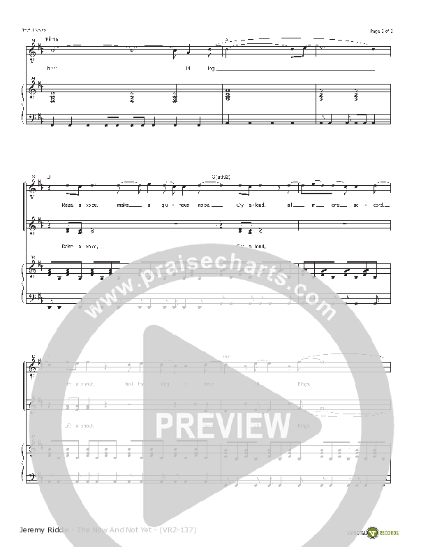 Joyful Noise Piano/Vocal (Jeremy Riddle)