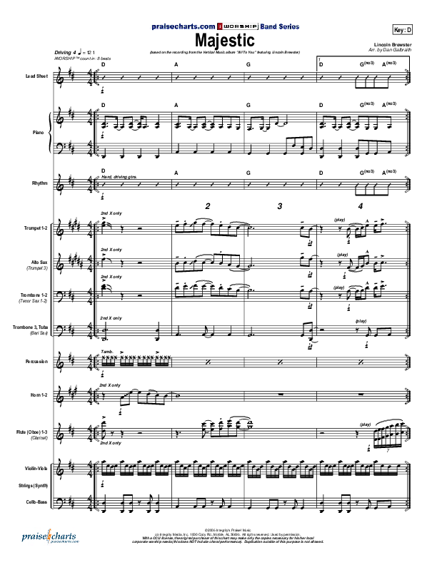 Majestic Orchestration (Lincoln Brewster)