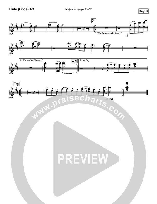 Majestic Flute/Oboe 1/2/3 (Lincoln Brewster)
