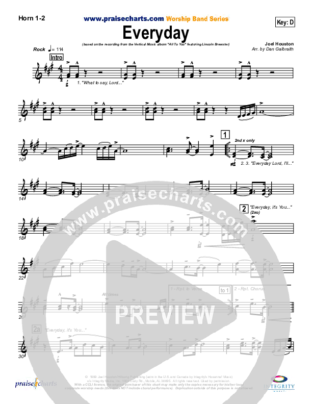 Everyday Brass Pack (Lincoln Brewster)