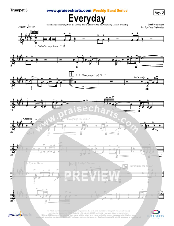 Everyday Trumpet 3 (Lincoln Brewster)