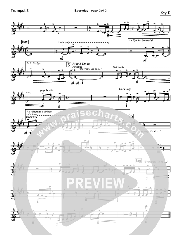 Everyday Trumpet 3 (Lincoln Brewster)