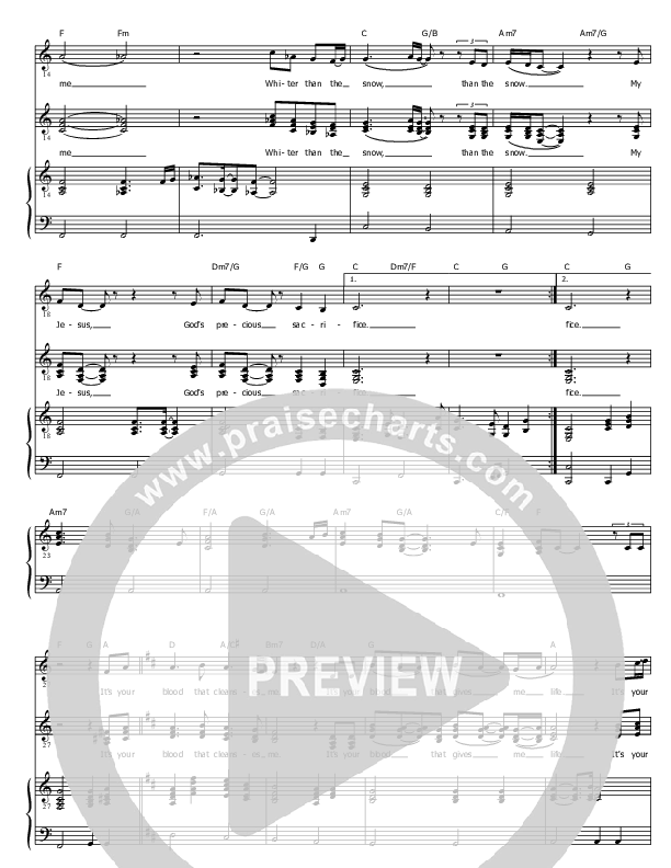 It's Your Blood Piano/Vocal (Tommy Funderburk)