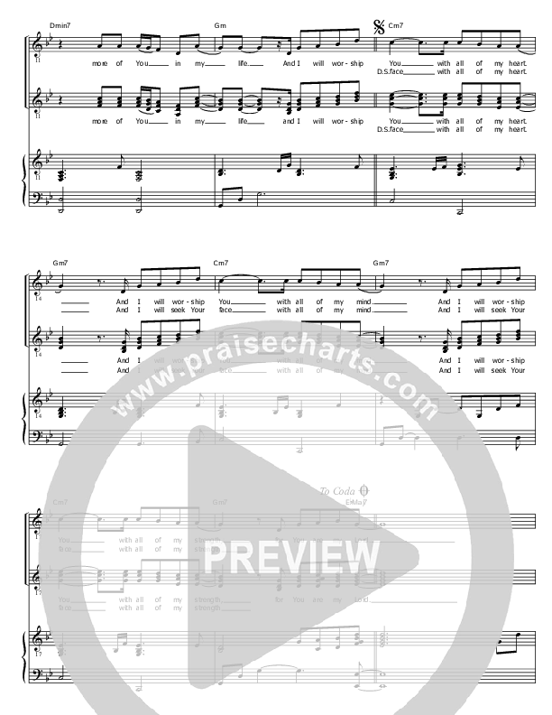 More Love More Power Piano/Vocal (Jude Del Hierro)