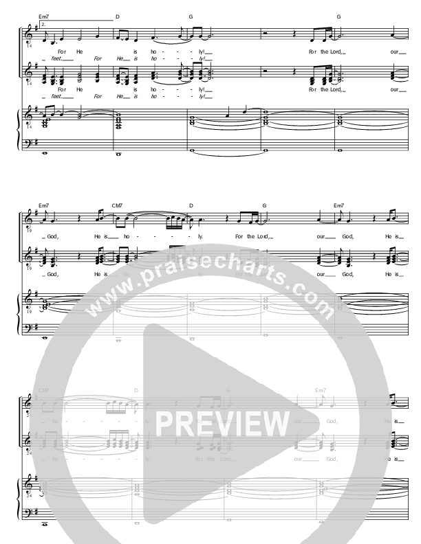 Exalt The Lord Lead & Piano ()