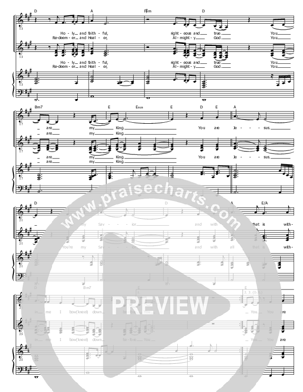 I Bow Down Lead & Piano ()