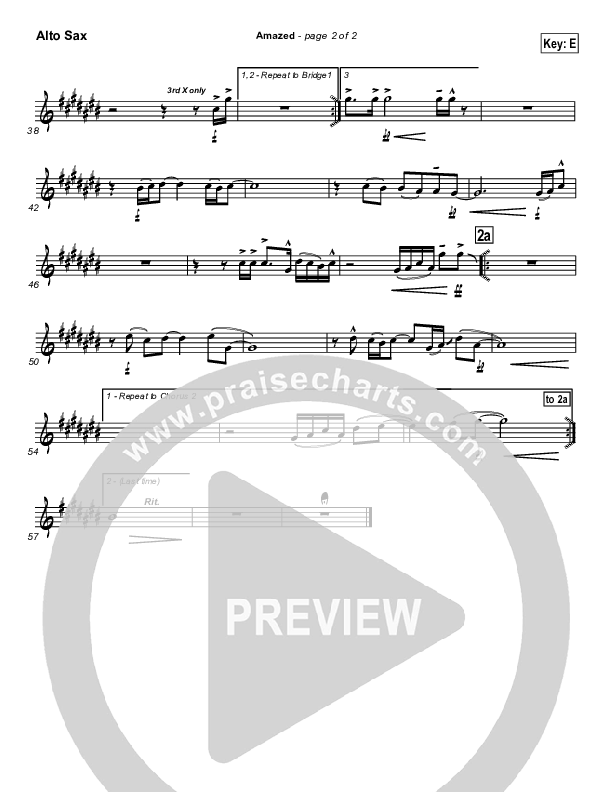 Amazed Alto Sax (Lincoln Brewster)