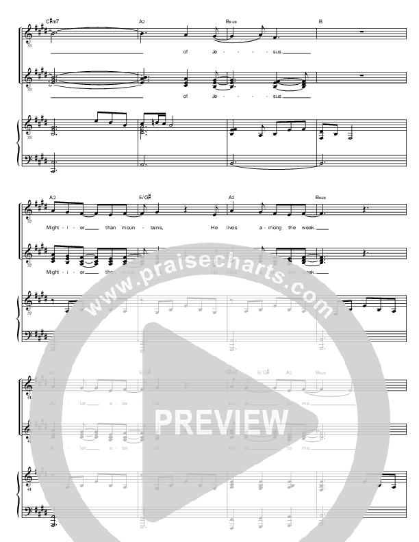 Name Above All Lead & Piano ()