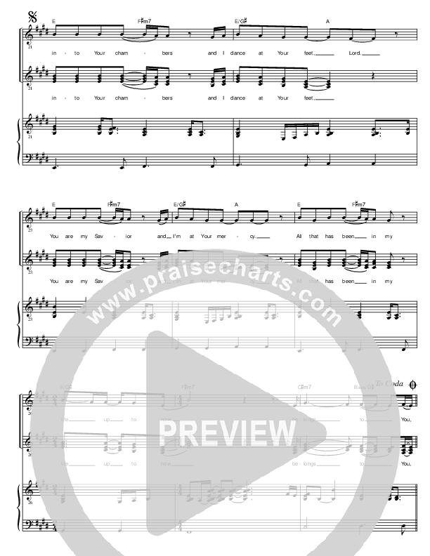 You Are Still Holy Lead Sheet (SAT) (Rita Springer)