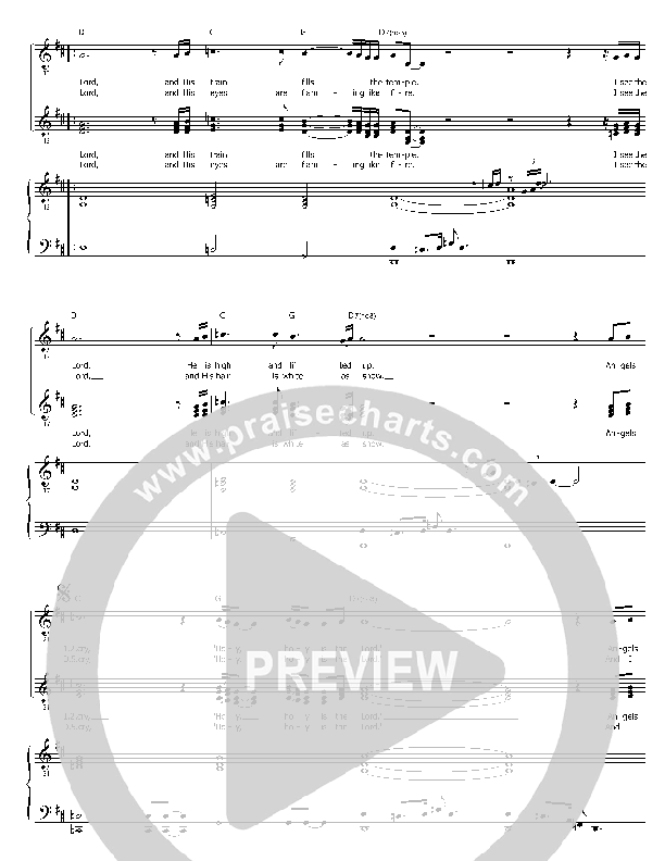 I See The Lord Lead Sheet (SAT) (Andy Park)