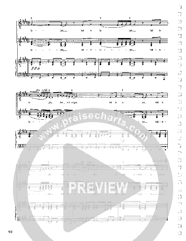 The Lord Almighty Reigns Piano/Vocal & Lead ()