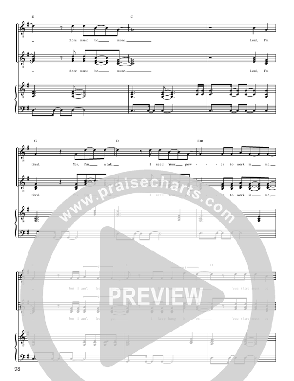 There Must Be More Lead & Piano ()