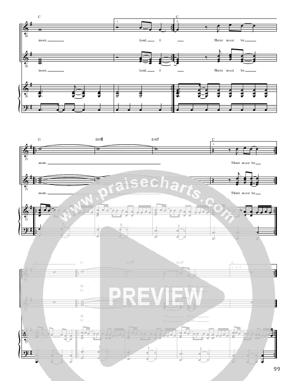 There Must Be More Lead & Piano ()