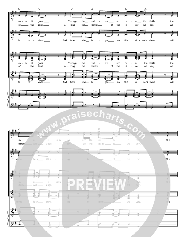 The River Is Here Piano/Vocal & Lead (Andy Park)