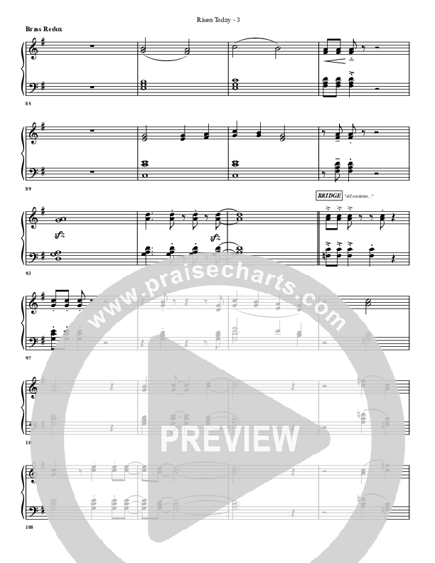 Risen Today Synth Brass (G3 Worship)