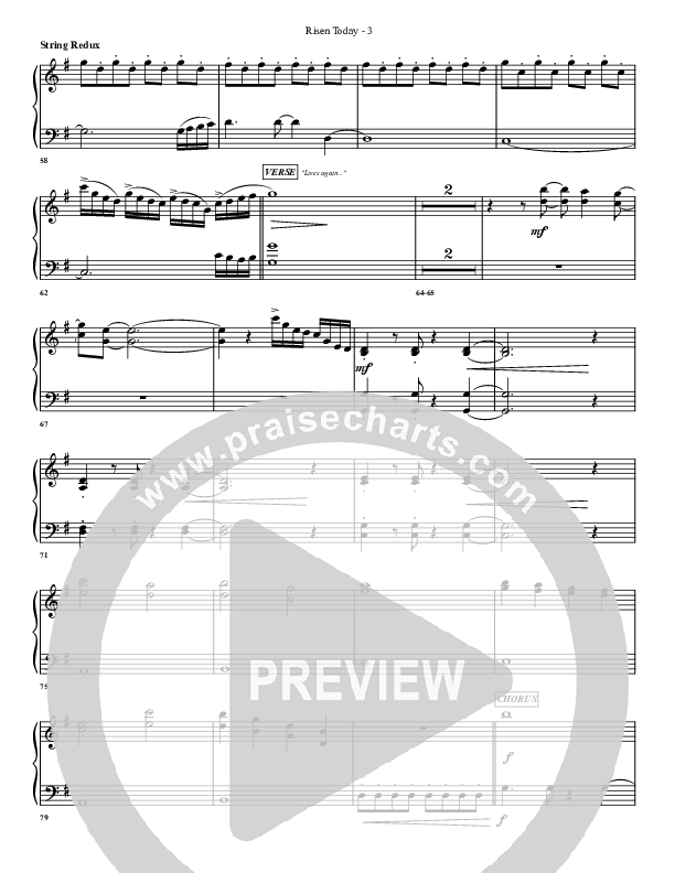 Risen Today Synth Strings (G3 Worship)