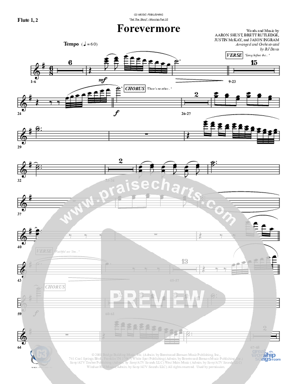 Forevermore Flute 1/2 (G3 Worship)