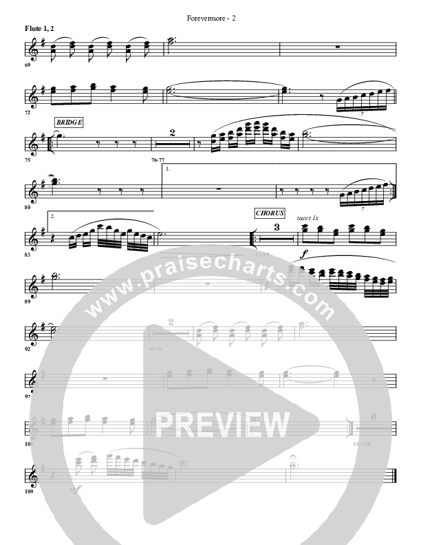 Forevermore Flute 1/2 (G3 Worship)