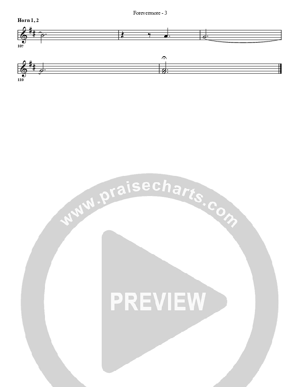 Forevermore French Horn 1/2 (G3 Worship)
