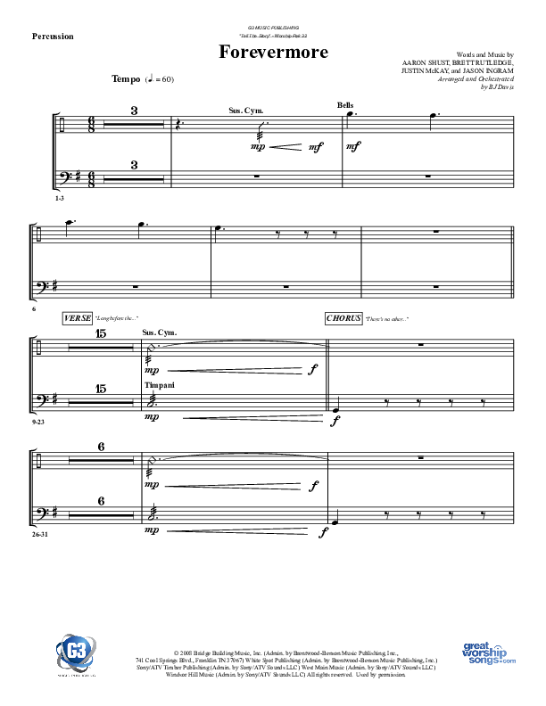 Forevermore Percussion (G3 Worship)