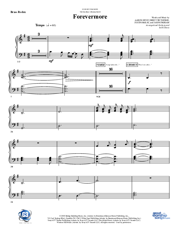 Forevermore Synth Brass (G3 Worship)