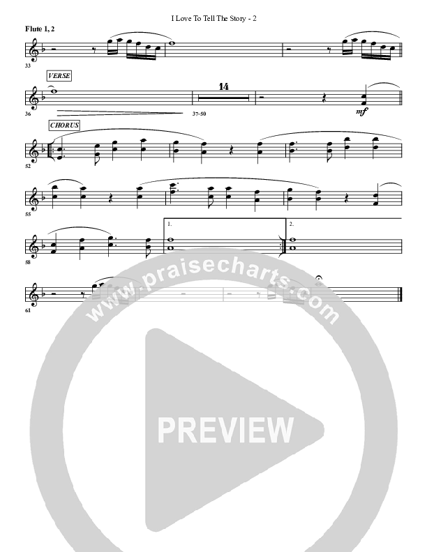 I Love To Tell The Story Flute (G3 Worship)