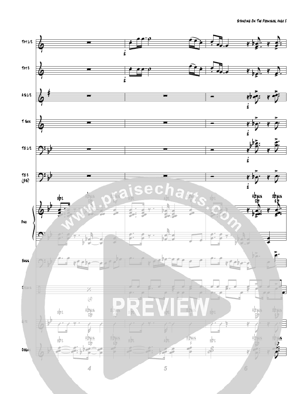 Standing On The Promises (Instrumental) Conductor's Score (Tom Payne)
