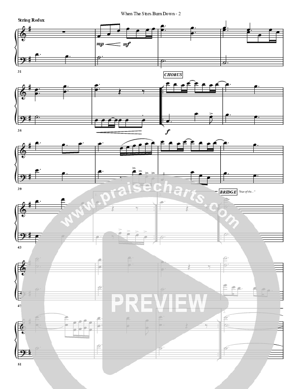 When The Stars Burn Down Synth Strings (G3 Worship)