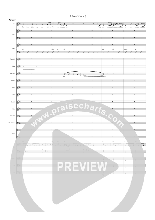 Adore Him Orchestration (G3 Worship)