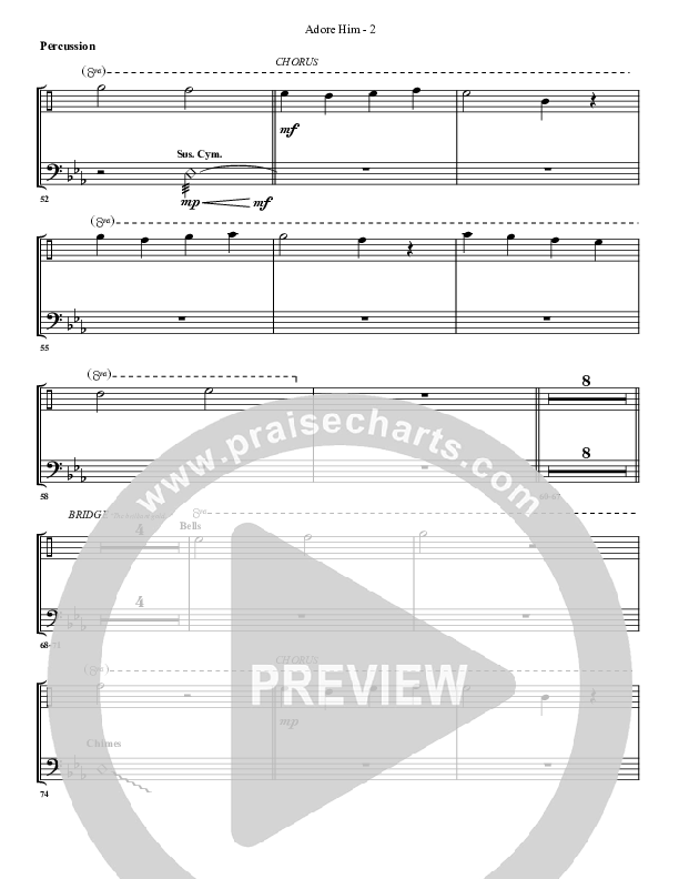 Adore Him Percussion (G3 Worship)