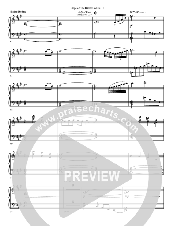 Hope Of The Broken World Synth Strings (G3 Worship)