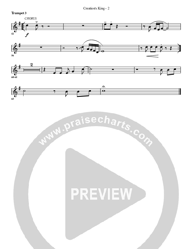 Creation's King Trumpet 3 (G3 Worship)