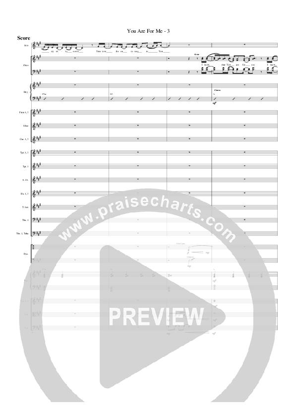 You Are For Me Orchestration (G3 Worship)