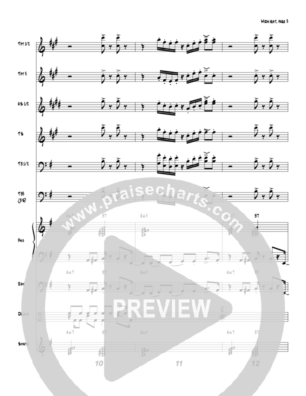 Midnight (Instrumental) Conductor's Score (Tom Payne)
