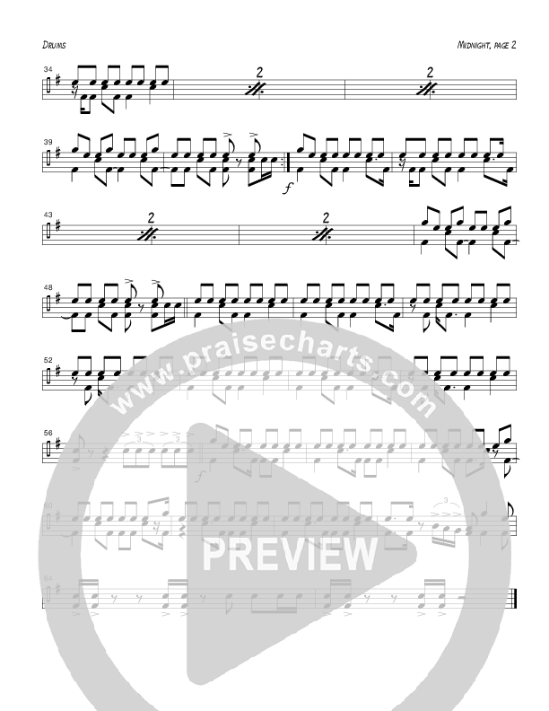 Midnight (Instrumental) Drum Set (Tom Payne)