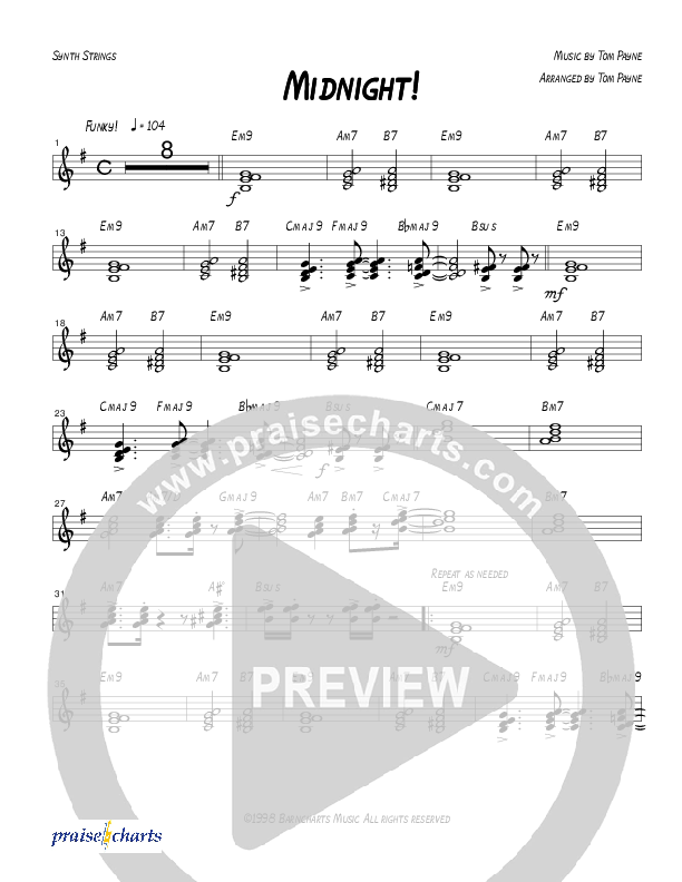 Midnight (Instrumental) Synth Strings (Tom Payne)