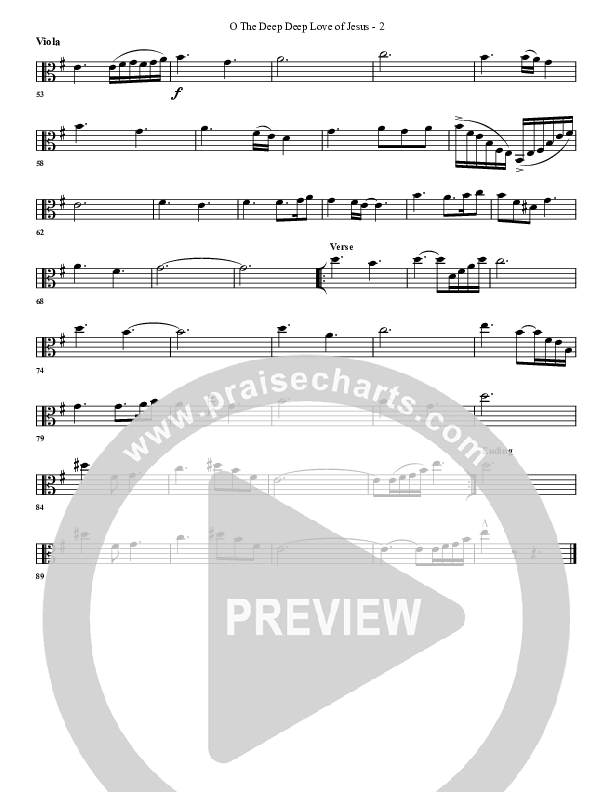 O The Deep Deep Love Of Jesus Viola (G3 Worship)