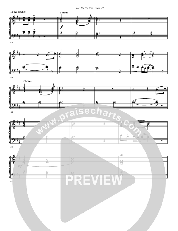 Lead Me To The Cross Synth Brass (G3 Worship)