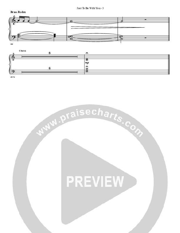 Just To Be With You Synth Brass (G3 Worship)