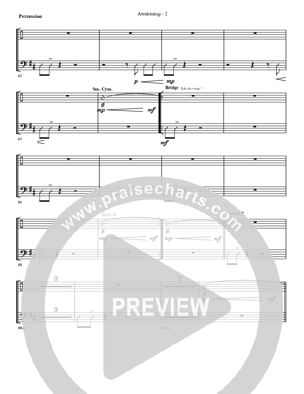 Awakening Percussion (G3 Worship)