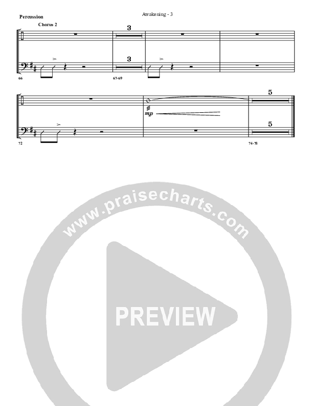 Awakening Percussion (G3 Worship)