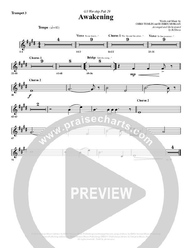 Awakening Trumpet 3 (G3 Worship)