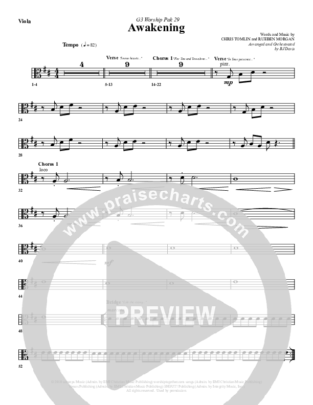 Awakening Viola (G3 Worship)